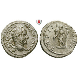 Römische Kaiserzeit, Geta, Denar 211, vz/ss-vz