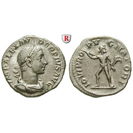 Römische Kaiserzeit, Severus Alexander, Denar 231-235, vz