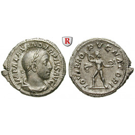 Römische Kaiserzeit, Severus Alexander, Denar 232, vz