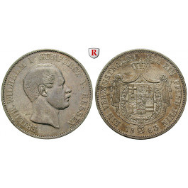 Hessen, Hessen-Kassel, Friedrich Wilhelm I., Vereinstaler 1863, ss