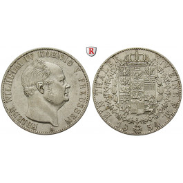 Brandenburg-Preussen, Königreich Preussen, Friedrich Wilhelm IV., Taler 1854, ss-vz