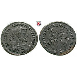 Römische Kaiserzeit, Maximianus Herculius, Follis 305-306, vz