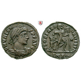 Römische Kaiserzeit, Valens, Bronze 375-378, ss-vz