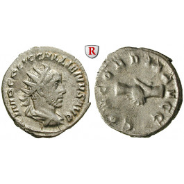 Römische Kaiserzeit, Gallienus, Antoninian 253, ss-vz/ss