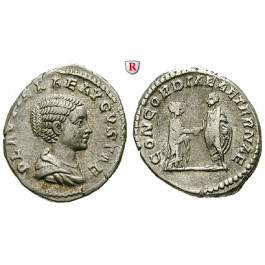 Römische Kaiserzeit, Plautilla, Frau des Caracalla, Denar 202, ss-vz/ss