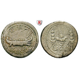 Römische Republik, Marcus Antonius, Denar 32-31 v.Chr., f.ss