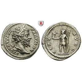 Römische Kaiserzeit, Septimius Severus, Denar 200-201, vz/ss-vz