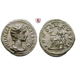 Römische Kaiserzeit, Julia Mamaea, Mutter des Severus Alexander, Denar 231, ss-vz
