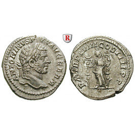 Römische Kaiserzeit, Caracalla, Denar 215, vz/ss-vz
