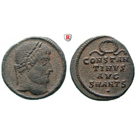 Römische Kaiserzeit, Constantinus I., Follis 324-325, ss+