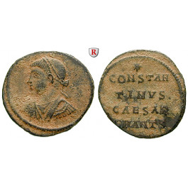 Römische Kaiserzeit, Constantinus II., Caesar, Follis 324-325, ss