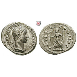 Römische Kaiserzeit, Severus Alexander, Denar 227, vz/ss-vz