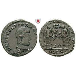 Römische Kaiserzeit, Decentius, Bronze 351, vz