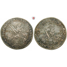 Sachsen, Albertinische Linie, Johann Georg I., Reichstaler 1630, ss