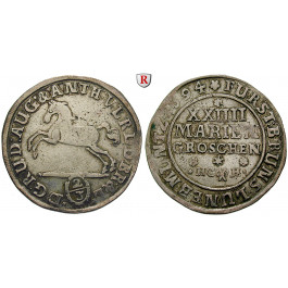 Braunschweig, Braunschweig-Wolfenbüttel, Rudolf August und Anton Ulrich, 24 Mariengroschen 1694, ss