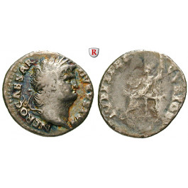 Römische Kaiserzeit, Nero, Denar 64-65, ss/s