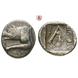 Argolis, Argos, Tetrobol nach 343 v.Chr., ss