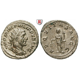 Römische Kaiserzeit, Philippus I., Antoninian 244-249, vz