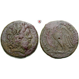 Ägypten, Königreich der Ptolemäer, Ptolemaios II., Bronze 285-246 v.Chr., f.ss