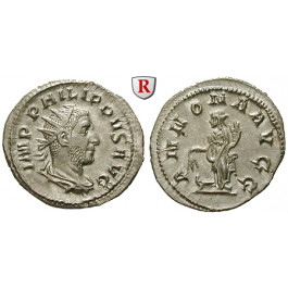 Römische Kaiserzeit, Philippus I., Antoninian 244-247, vz