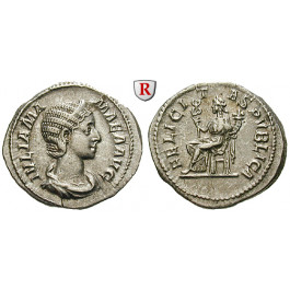 Römische Kaiserzeit, Julia Mamaea, Mutter des Severus Alexander, Denar, vz