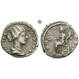 Römische Kaiserzeit, Lucilla, Frau des Lucius Verus, Denar 164-180, ss-vz/ss