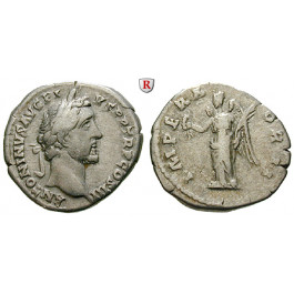 Römische Kaiserzeit, Antoninus Pius, Denar 143-144, ss