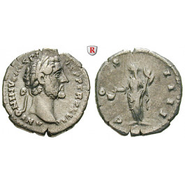 Römische Kaiserzeit, Antoninus Pius, Denar 152-153, ss+