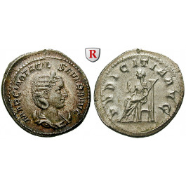 Römische Kaiserzeit, Otacilia Severa, Frau Philippus I., Antoninian 244-246, vz-st