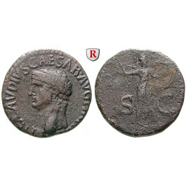 Römische Kaiserzeit, Claudius I., As, ss/s