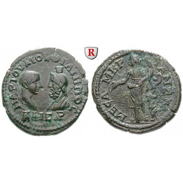 Römische Provinzialprägungen, Thrakien, Mesembria, Philippus II., Bronze 247-249, ss+