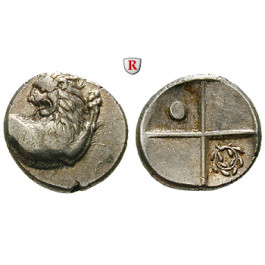 Thrakien, Chersonnesos, Hemidrachme 400-350 v.Chr., f.vz
