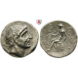Syrien, Königreich der Seleukiden, Antiochos I., Tetradrachme 256-246 v.Chr., ss-vz