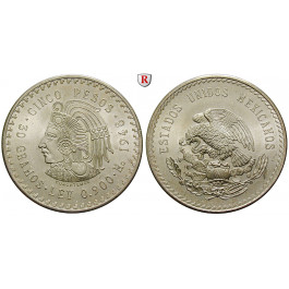 Mexiko, Vereinigte Staaten, 5 Pesos 1948, vz-st