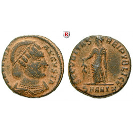 Römische Kaiserzeit, Helena, Mutter Constantinus I., Follis 327-329, ss