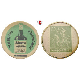 Städtenotgeld Deutschland, Westfalen, Gebrüder Kümpers, 100 Pfg. Kapselgeld o.J., vz-st