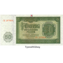DDR, 50 Mark 1948, III, Rb. 345b