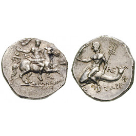 Italien-Kalabrien, Taras (Tarent), Didrachme 235-228 v.Chr., f.st