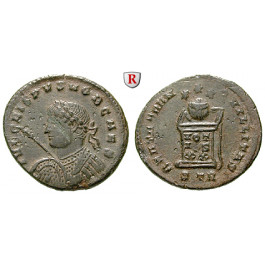 Römische Kaiserzeit, Crispus, Caesar, Follis 321, ss-vz