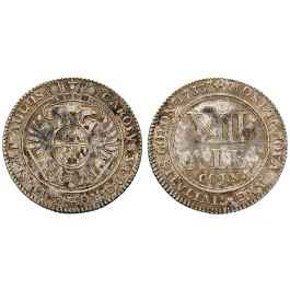 Köln, Stadt, 8 Albus 1733, vz