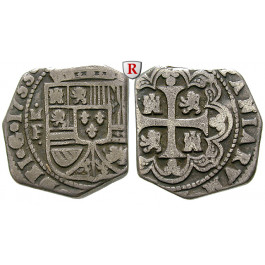 Mexiko, Philipp V., 8 Reales 1733, ss