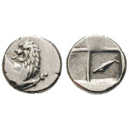 Thrakien, Chersonnesos, Hemidrachme um 480-350 v.Chr., vz+