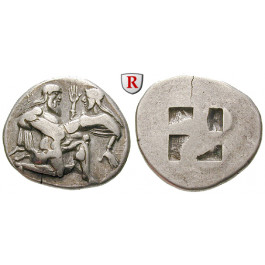 Thrakische Inseln, Thasos, Stater 525-463 v.Chr., ss+