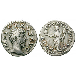 Römische Kaiserzeit, Lucius Verus, Denar 162-163, ss