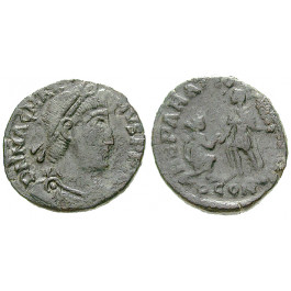 Römische Kaiserzeit, Magnus Maximus, Bronze 383-388, ss
