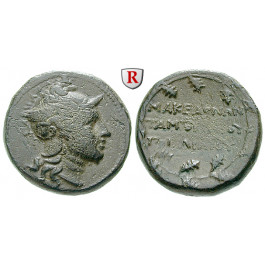 Makedonien-Römische Provinz, Gaius Publilius, Quaestor, Bronze 148-146 v.Chr., ss