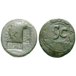 Römische Provinzialprägungen, Seleukis und Pieria, Antiocheia am Orontes, Augustus, Bronze 5-4 v.Chr. (Jahr 27), ss