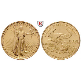 USA, 10 Dollars seit 1986, 7,78 g fein, st