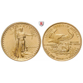 USA, 5 Dollars seit 1986, 3,11 g fein, st