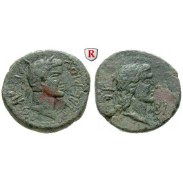 Römische Provinzialprägungen, Bosporus, Königreich, Tiberius, Bronze 14-37, ss+